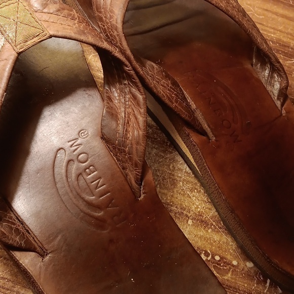 Vintage Rainbow 🌈 leather sandals - Picture 4 of 5